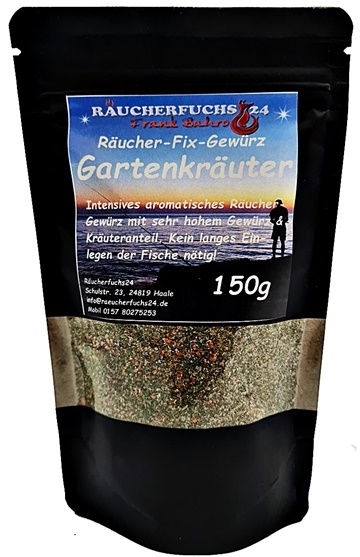 Räucher Fix Gewürz Gartenkräuter 150g