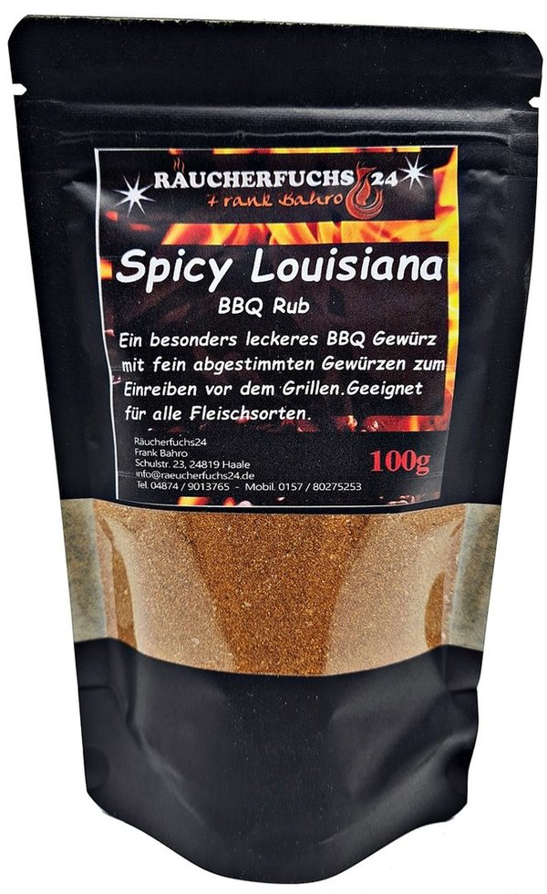 Spicy Louisiana BBQ Rub Grill Gewürz 100g