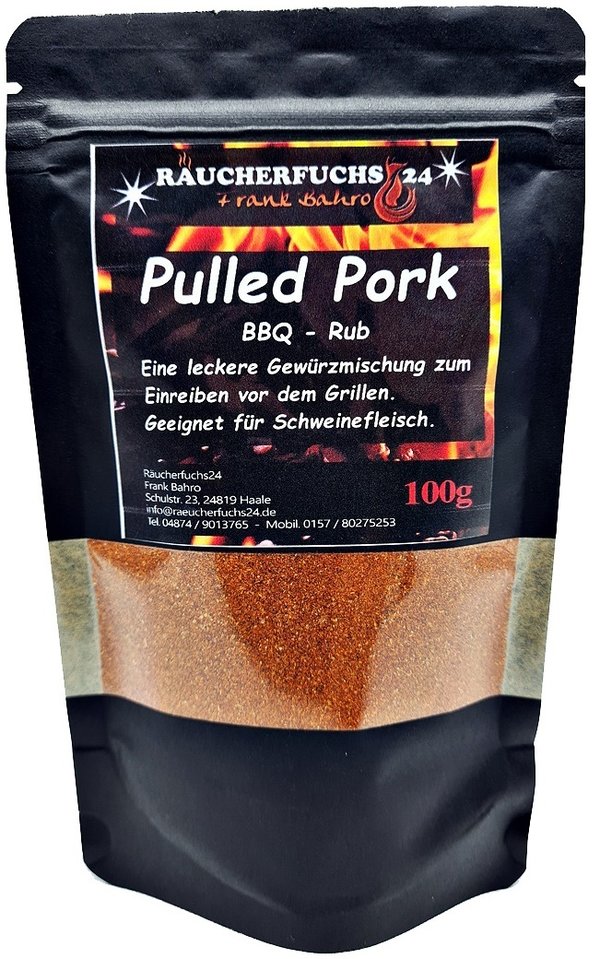 Pulled Pork BBQ Rub Grill Gewürz 100g