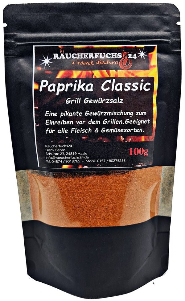 Paprika Classic Grill- Gewürz 100g