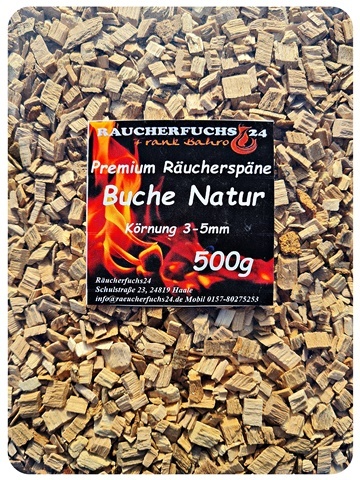 Räucherspäne / Räucherchips Buche 500g