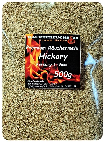 Räuchermehl Hickory fein 500g